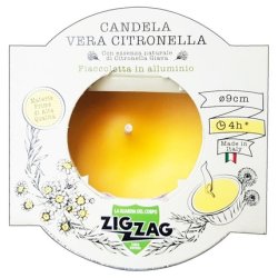 Citronella Candles 9 CM Zig Zag