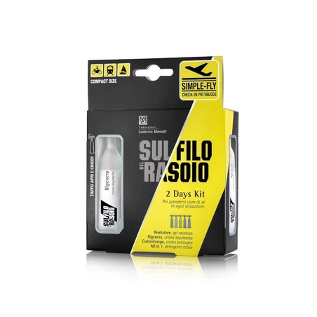 Simply Fly Proraso Men's Cutting Edge 2 Day Travel Kit