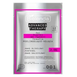 Bielenda Advanced Therapy 2-In-1 Face Pads Exfoliating-Soothing Therapy 2.5% - 12 Pieces