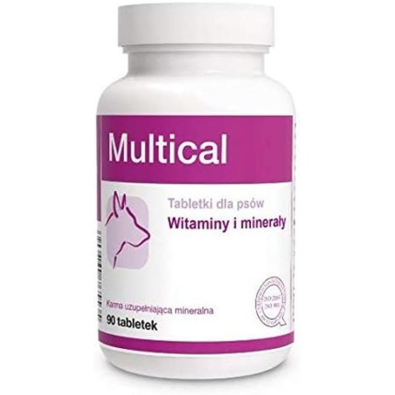 Dolfos Multical Vitamin and Mineral Supplement for Dogs 90 Tablets