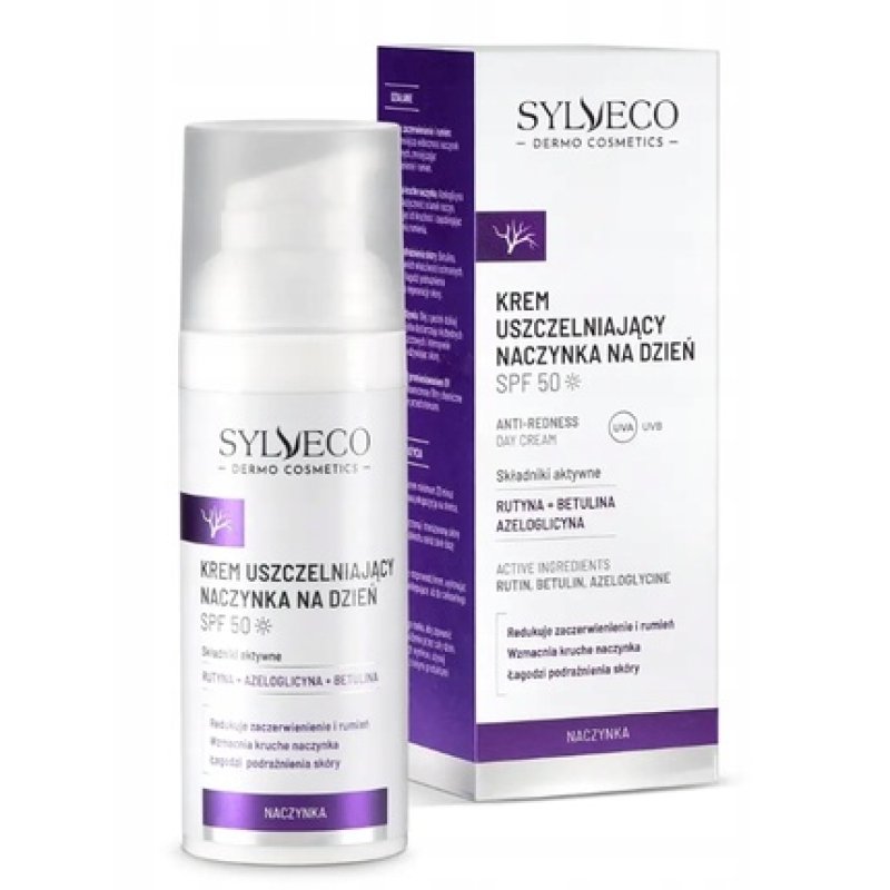 Sylveco Dermo Capillaries Cream Sealing Capillaries For Day Spf 50 50 Ml
