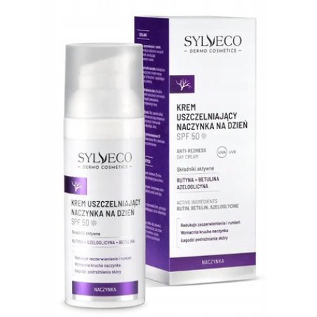 Sylveco Dermo Capillaries Cream Sealing Capillaries For Day Spf 50 50 Ml