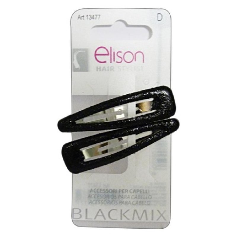 GABBIANO Clic-Clac 13477 Large Fantasy Blackmix 13408 Hair Clip