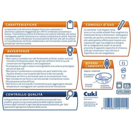 Cuki – Double Strength Aluminum Tray, Roast Chicken –