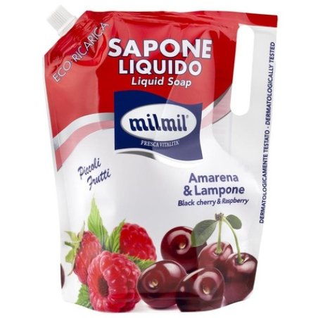 Mil Mil Sapone Sacco 900 ML Lampone Amarena