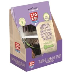 Zig Zag Clothes Saver Adhesive Trap Pre Glued Pheromones To Attract Fabric Moths