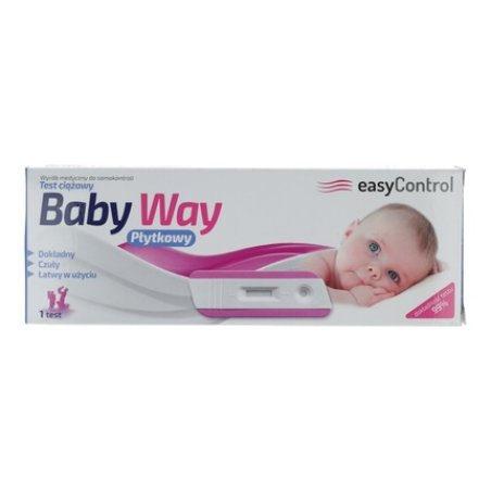 Baby Way Platelet Pregnancy Test - 1 Piece With Long Expiry Date