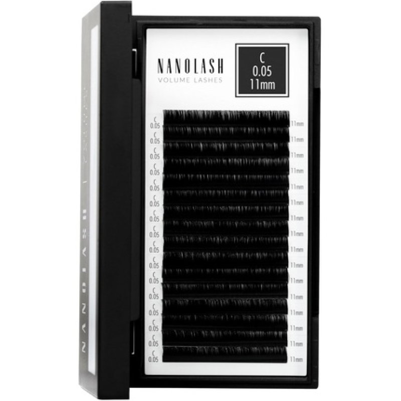 Nanolash Volume Lashes False Lashes for Professional Eyelash Extensions Volume Eyelash Extensions 11mm 0.05 C