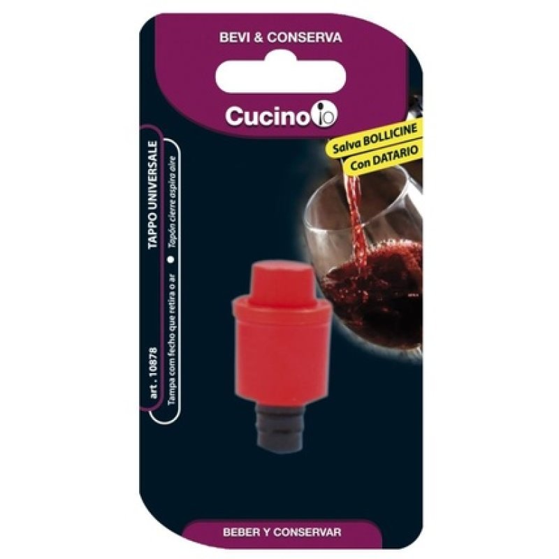 Universal Bottle Airlock Stopper Gabbiano