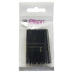 GABBIANO Classic Black X Chignon Hair Accessory