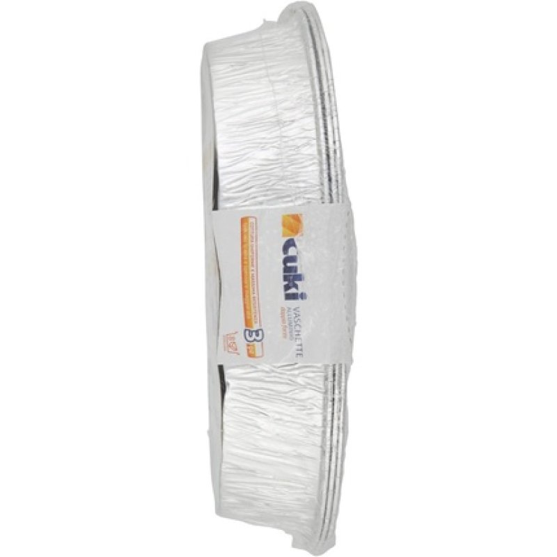 Cuki – Aluminum Trays, Double Strength, Piã ¹ Consistency And Hold, Thickness