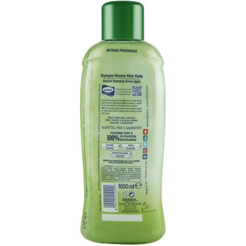Milmil Shampoo Green Apple 1000ml