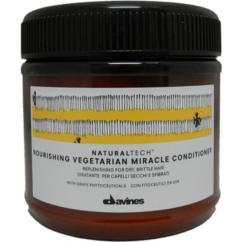 Davines Natural Tech Nourishing Vegetarian Miracle Conditioner for Dry Brittle Hair 250ml 8.45oz
