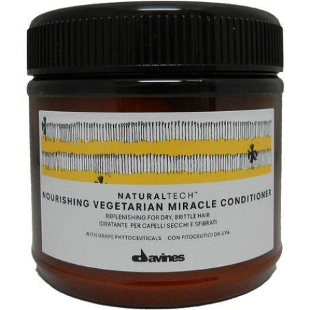 Davines Natural Tech Nourishing Vegetarian Miracle Conditioner for Dry Brittle Hair 250ml 8.45oz