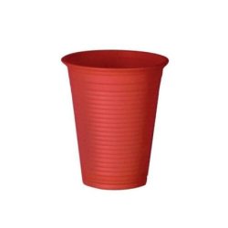 Bibo Glass 200cc 50 Pieces Red Natural 5588901