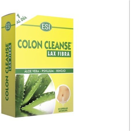 TREPAT-DIET Colon Cleanse LAX FIBRA NATURCAPS - Pack of 30