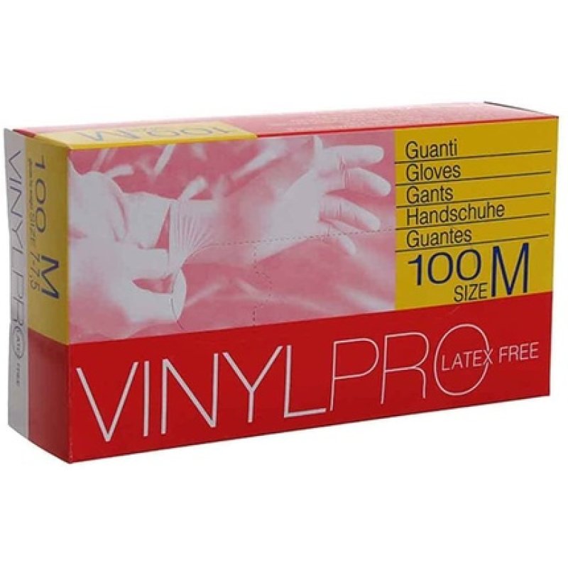 100 M Vinyl Gloves Vinyl-Pro Gloves
