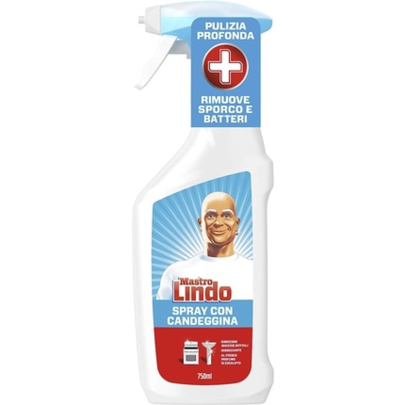 Mastro Lindo Cleaning Spray with Bleach 750ml