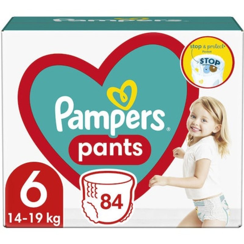 Pampers Pants Boy/Girl 6 84 pc(s)
