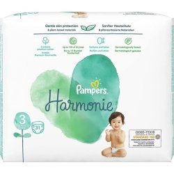 Pampers Harmonie Diapers 6-10kg size 3-MIDI 31pcs