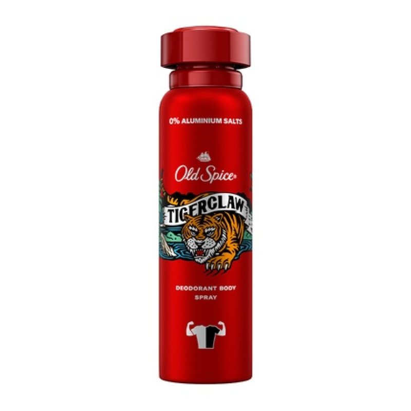 Old Spice Deodorant Spray Tigerclaw 6x150ml