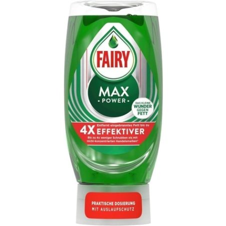 Fairy Max Power Hand Washing-Up Liquid 370ml