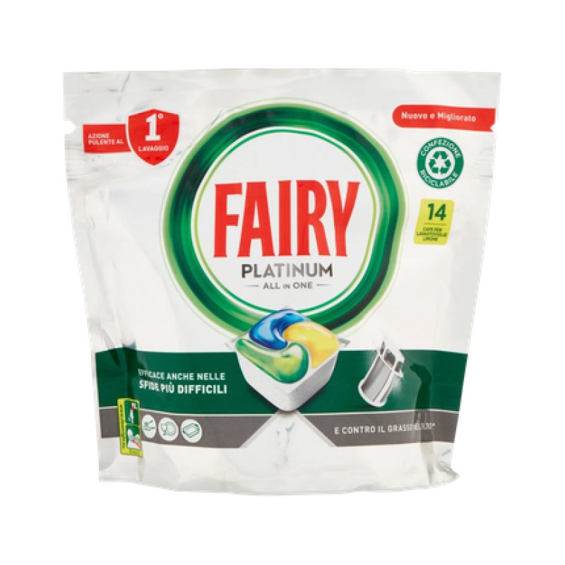 Fairy Dishwasher Original 14 Caps Lemon - 14 Caps