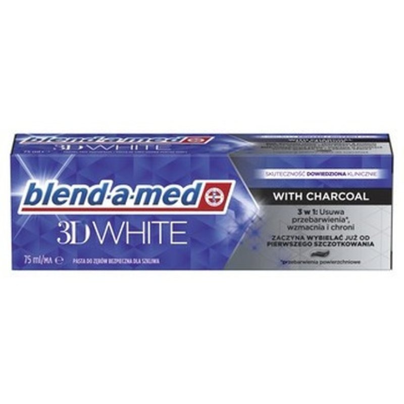 Blend-A-Med 3D White Charcoal Toothpaste 75ml