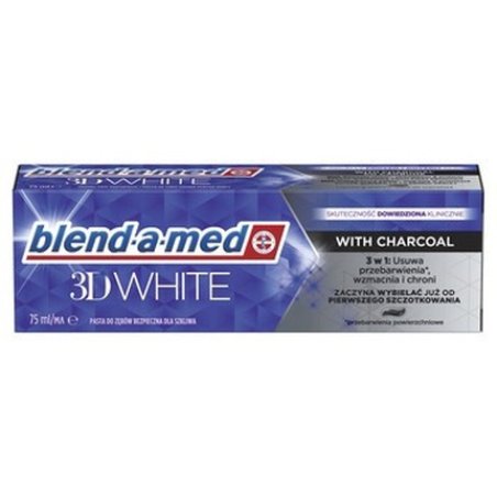 Blend-A-Med 3D White Charcoal Toothpaste 75ml