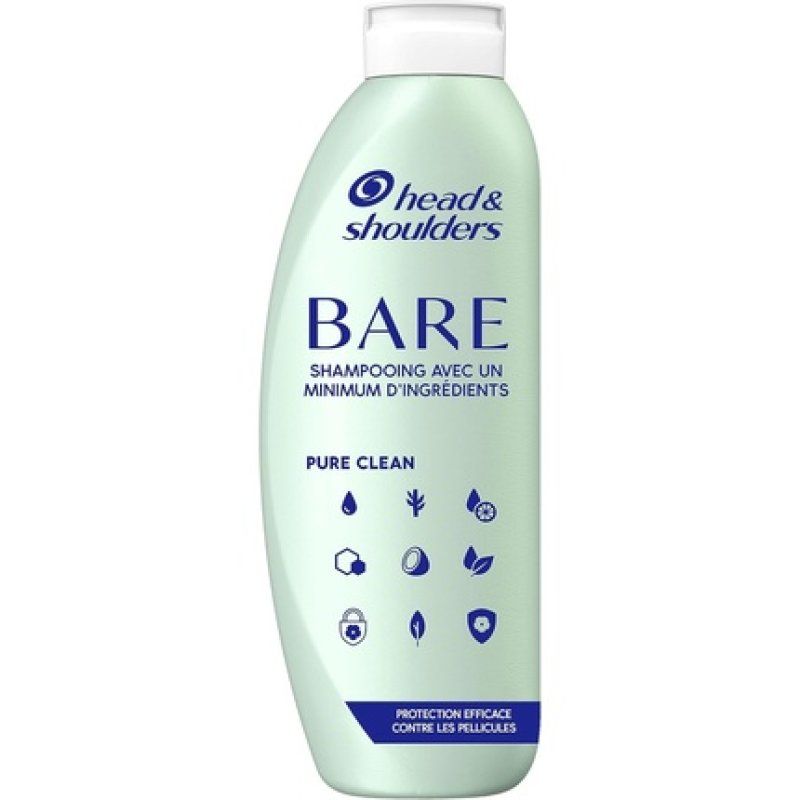 Head & Shoulders Bare Pure Clean Anti-Dandruff Shampoo Sulfate-Free 400ml