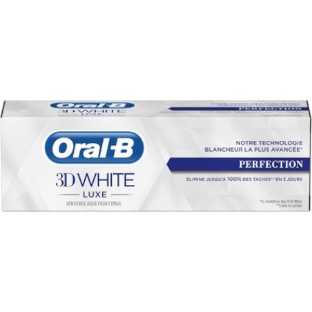 Oral-B 3D White Luxe Perfection 75ml - Pack of 2