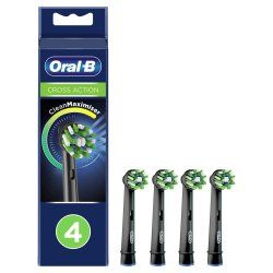 Oral-B Pro Cross Action 4 pc(s) Black