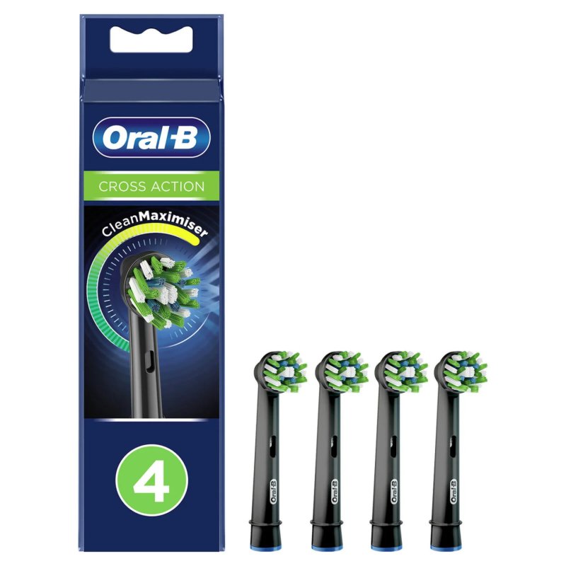 Oral-B Pro Cross Action 4 pièce(s) Noir