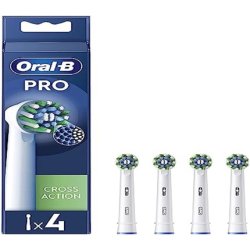 Oral-B Pro Cross Action Toothbrush Heads - Pack of 4