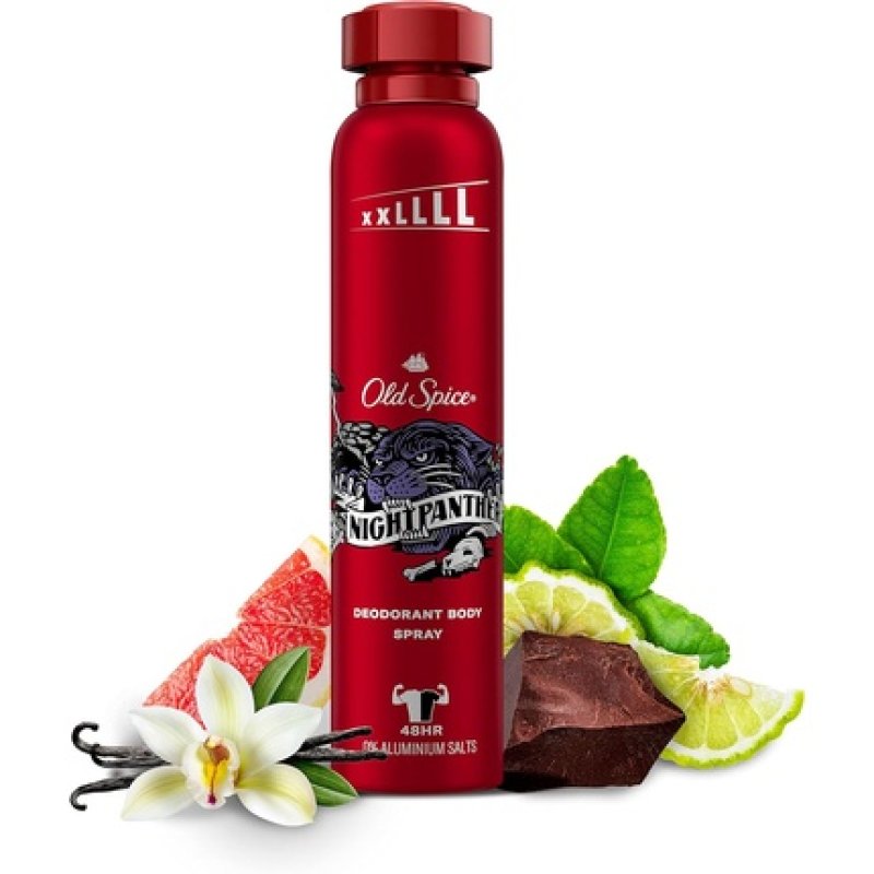 Old Spice Night Panther Deodorant Body Spray for Men 250ml