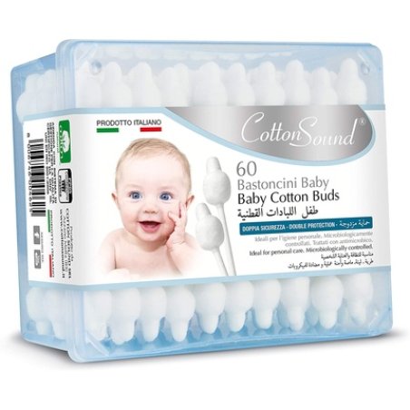 Cotton Sound Ears 60 Pieces Baby Product for Personal Hygiene