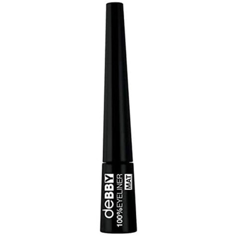 Debby 100% Eyeliner 02 Black Mat Product Cosmetic Make Up