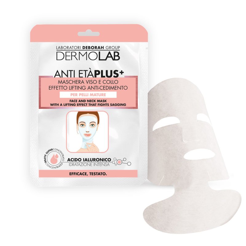 Dermolab Face And Neck Mask With A Lifting Effect That Fights Sagging