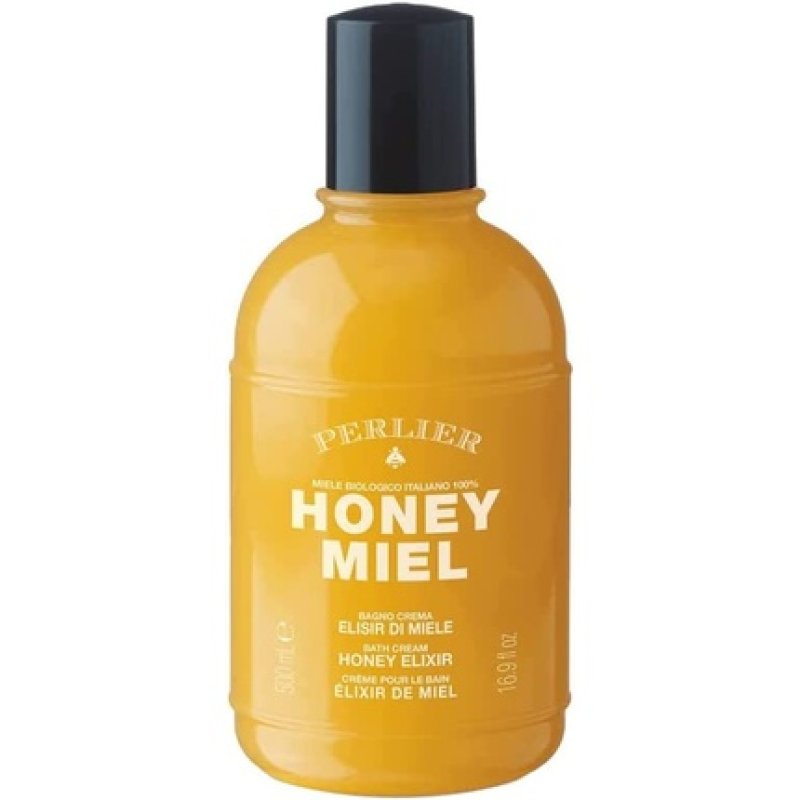 Perlier Miele Honey Miel Bath Cream Elisir 500ml