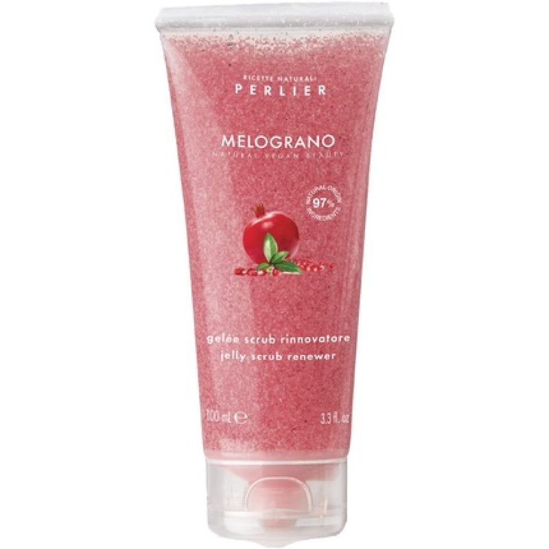 Perlier Pomegranate Jelly Scrub Renewer 100ml 3.3 Fl Oz