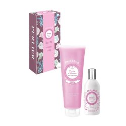 Perlier Lanzarote Freesia Set with Shower Gel and Fragrance