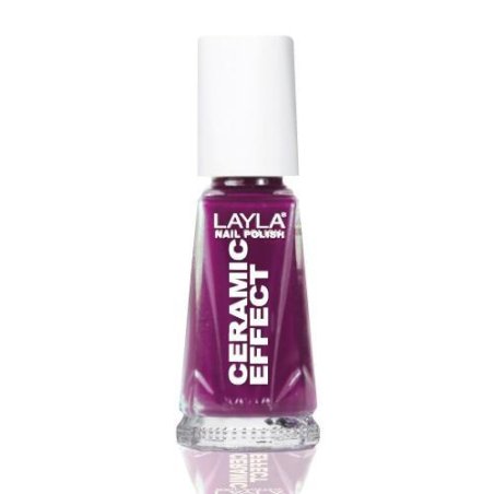 Layla Cosmetics Smalto Layla Ceramic Effect vernis à ongles 10 ml Violet Gloss