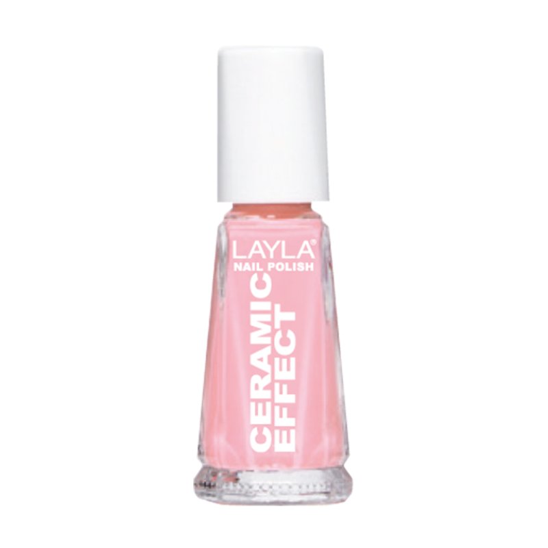 Layla Cosmetics 1243R23-113 Ceramic Effect Nail Polish Princess Skin 0.01L