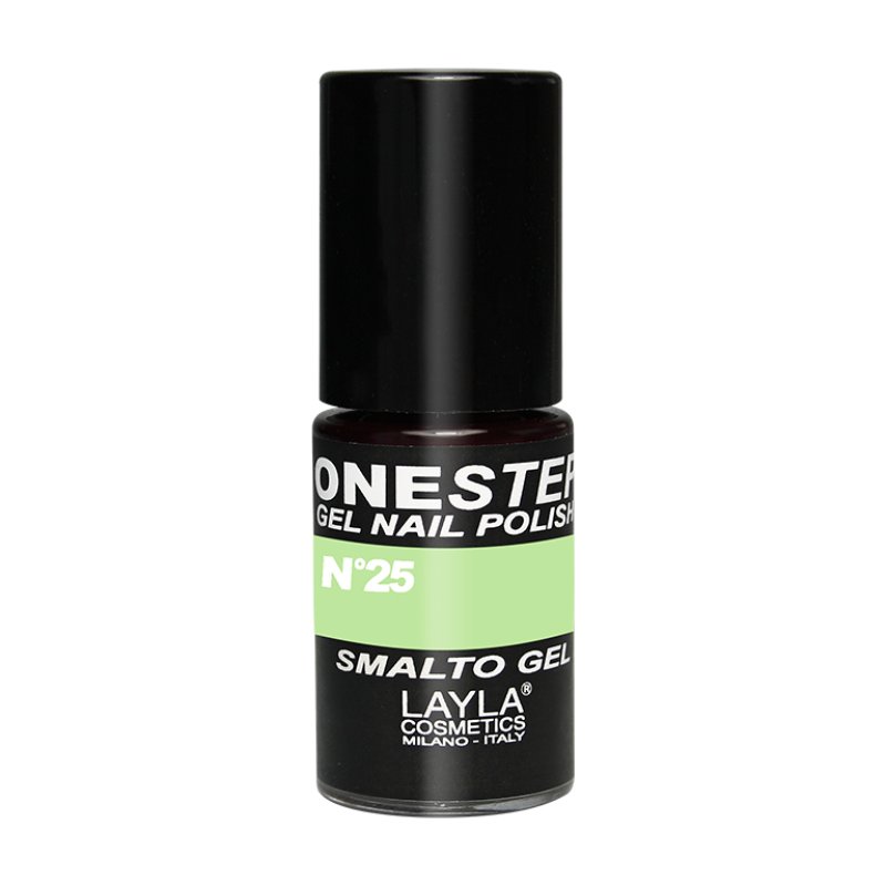 Layla Cosmetics One Step Gel Nail Polish Lime Love 5ml