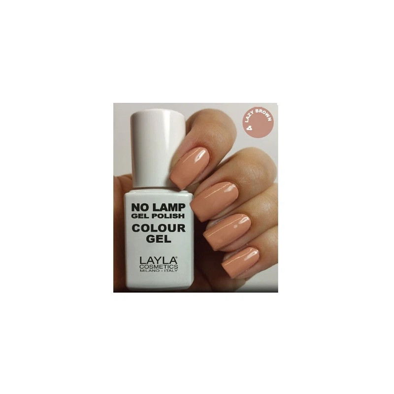 Layla No Lamp 04 Lazy Brown 10ml Nail Polish