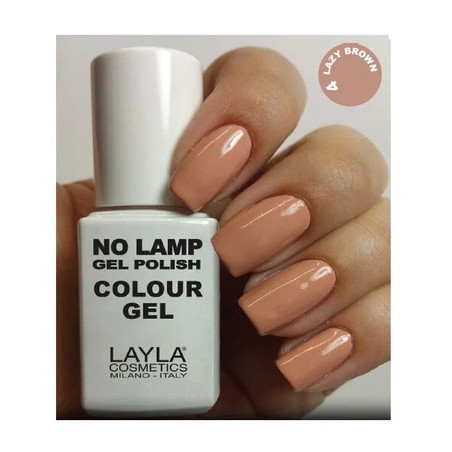 Layla No Lamp 04 Lazy Brown 10ml Nail Polish