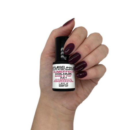 Layla Gum Effect Gel Polish 3in1 N.19 Viral - 10ml