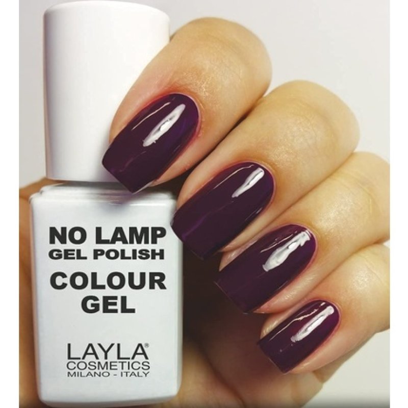 Layla Cosmetics Milano No Lamp Polish Colour Gel Purple Dance 10ml