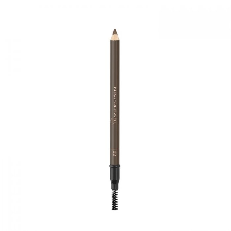 Naj Oleari Long Lasting Eyebrow Pencil FillIn 02 Chestnut