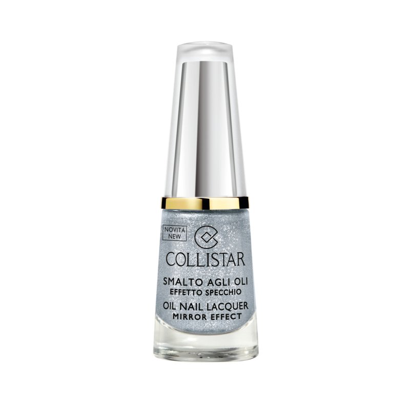 Collistar Oil Nail Lacquer Mirror Effect vernis à ongles 6 ml Argent Brillant